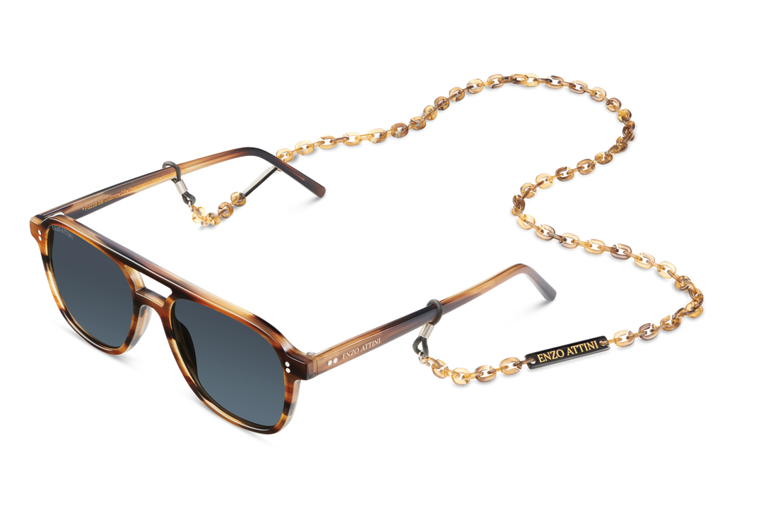 Piazza del Duomo / Tortoise Brown + Dark Black Lens