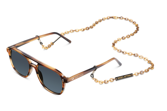 Piazza del Duomo / Tortoise Brown + Dark Black Lens