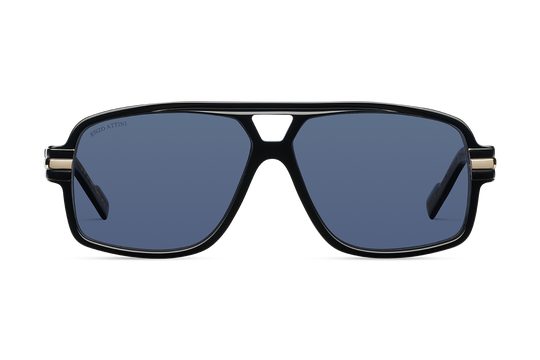 NEW Piazza del Plebiscito / Black & Gold Color + Dark Black Lens.