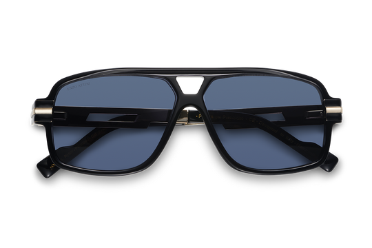 NEW Piazza del Plebiscito / Black & Gold Color + Dark Black Lens.