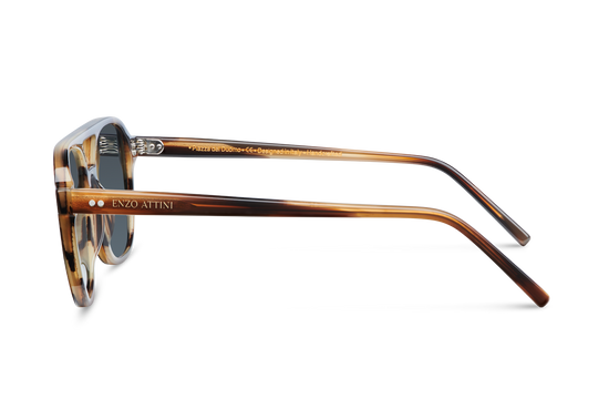 Piazza del Duomo / Tortoise Brown + Dark Black Lens