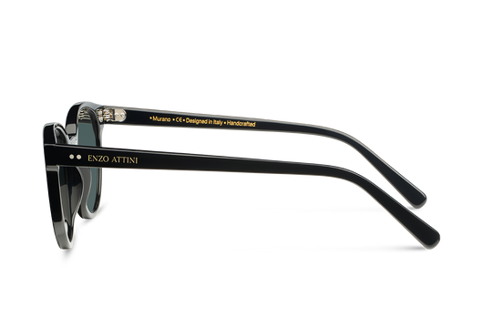 Murano / Black + Dark Black Lens.