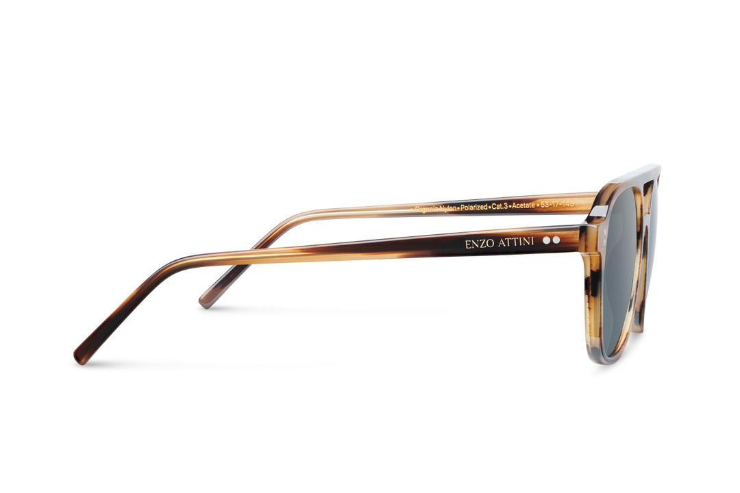 Piazza del Duomo / Tortoise Brown + Dark Black Lens