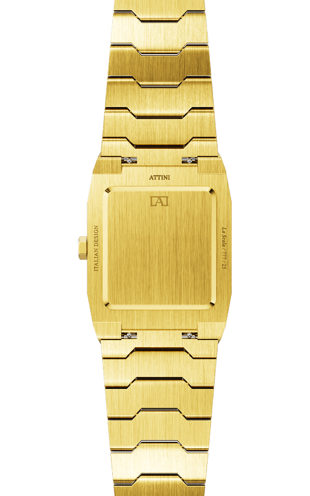 ATTINI - La Scala / Oyster Bracelet, Gold Color, Swiss Parts