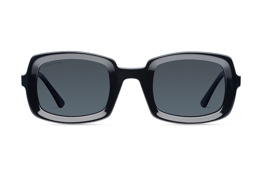 Canal Grande / Black + Dark Black Lens.