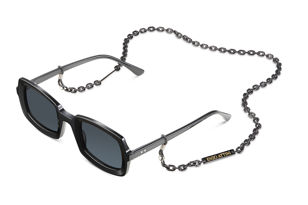 Canal Grande / Black + Dark Black Lens.