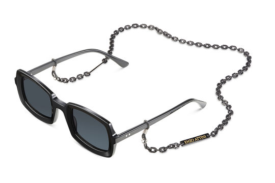 Canal Grande / Black + Dark Black Lens.