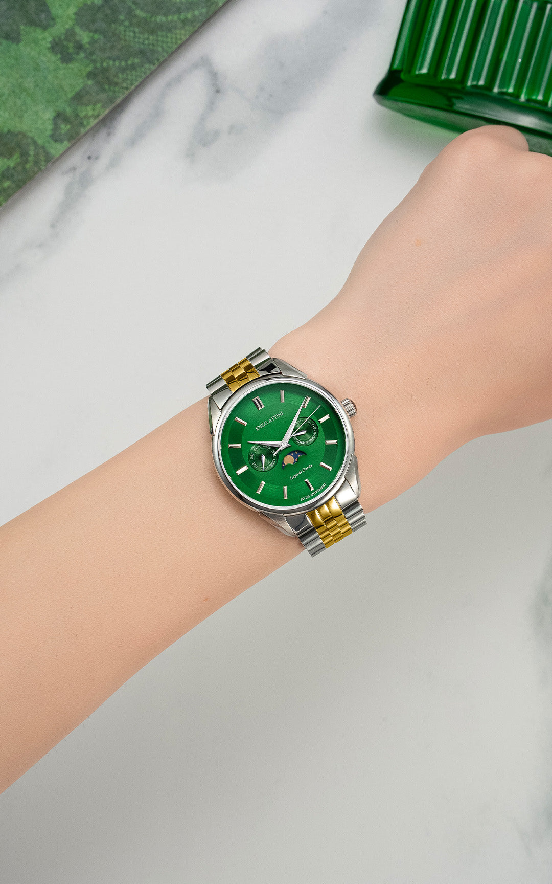 Lago di Garda - President Bracelet / Swiss Movement.