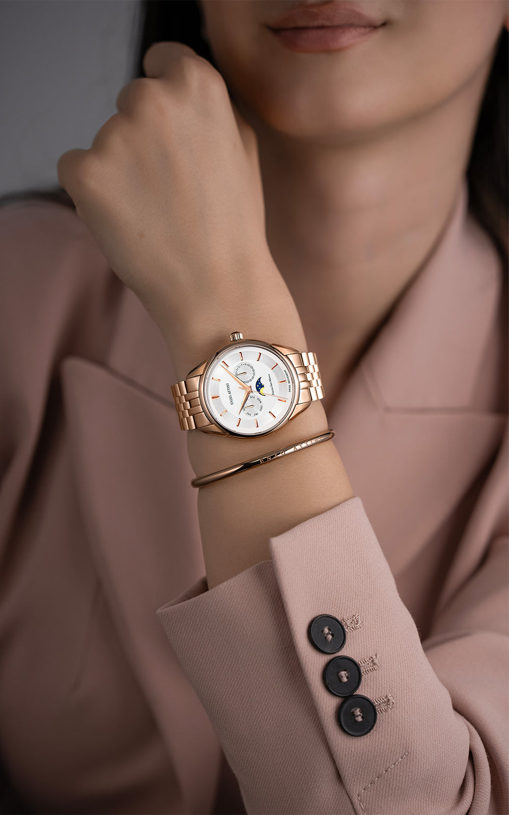 Piazza San Marco di Venezia - President Bracelet / Swiss Movement.