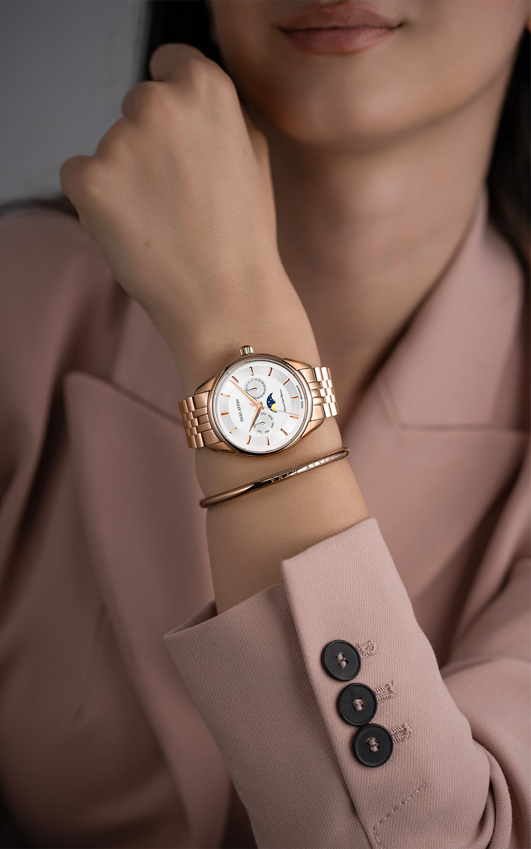 Piazza San Marco di Venezia - President Bracelet / Swiss Movement.