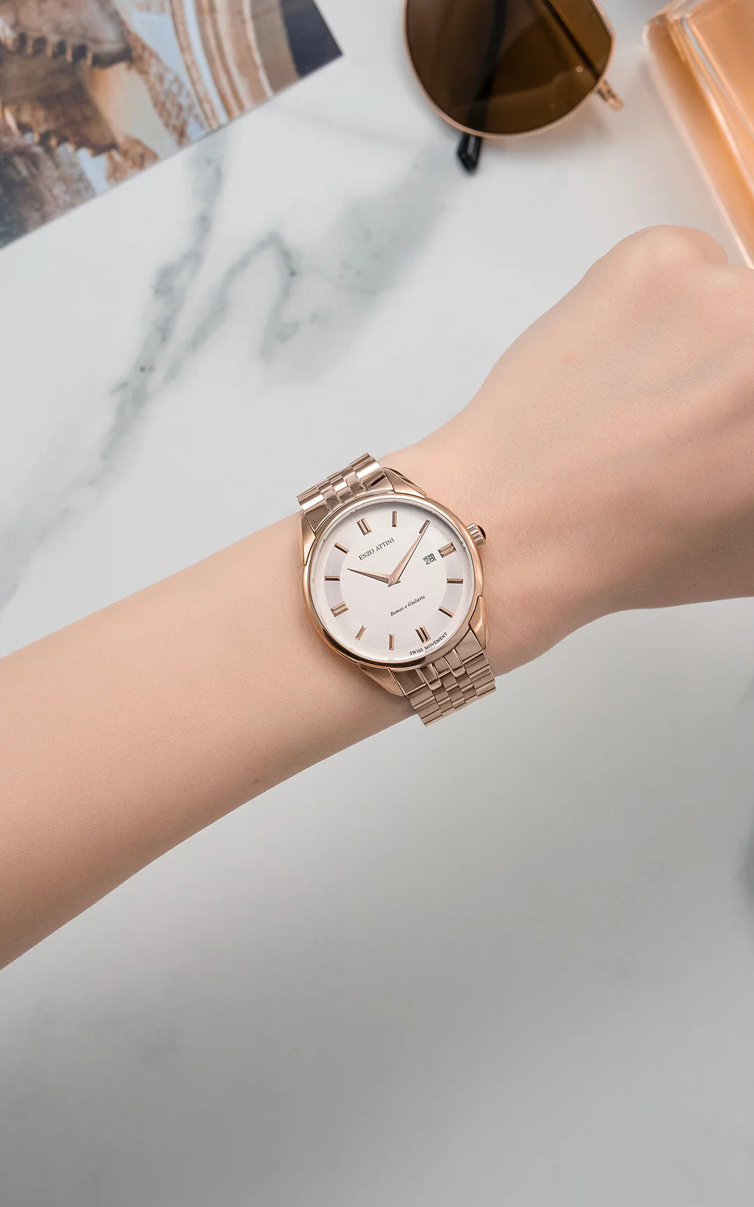 Romeo e Giulietta, Verona - President Bracelet / Swiss Movement.