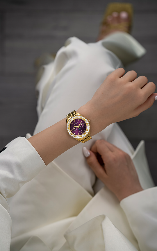 NEW Cinque Terre - President Bracelet / Swiss Movement.