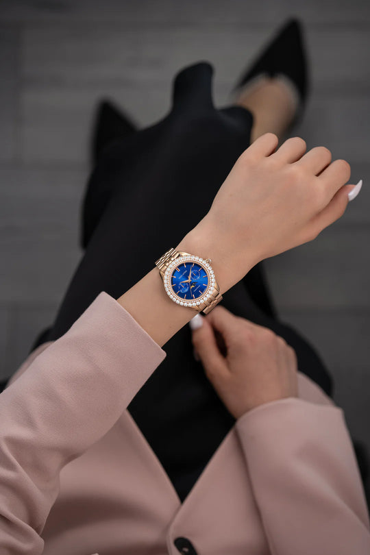 NEW Canal Grande Venezia - President Bracelet / Swiss Movement.
