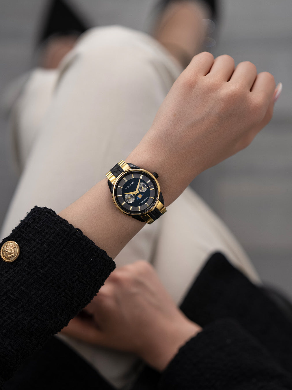 il Ponte di Rialto, Venezia - President Bracelet / Swiss Movement.