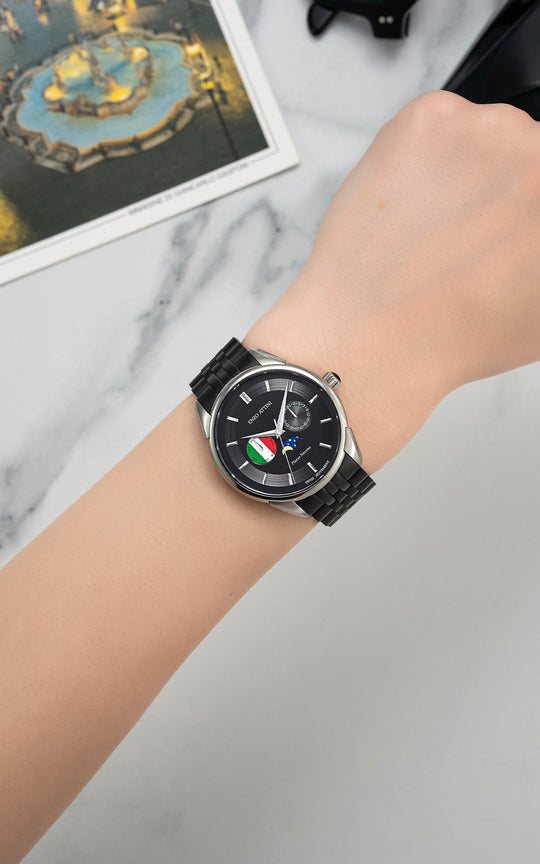 Piazza Navona, Roma - President Bracelet / Swiss Movement.