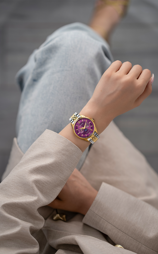 NEW Cinque Terre - President Bracelet / Swiss Movement.