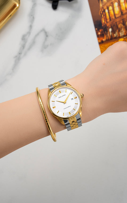 Colosseo di Roma - President Bracelet / Swiss Movement.