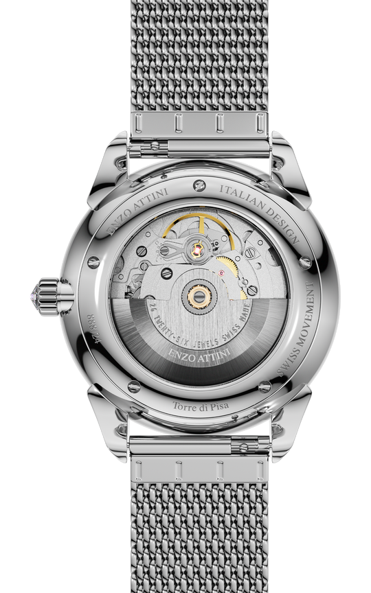 Torre di Pisa Automatic - Mesh Strap / Swiss Movement.