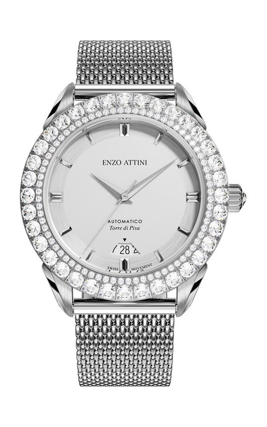 Torre di Pisa Automatic - Mesh Strap / Swiss Movement.