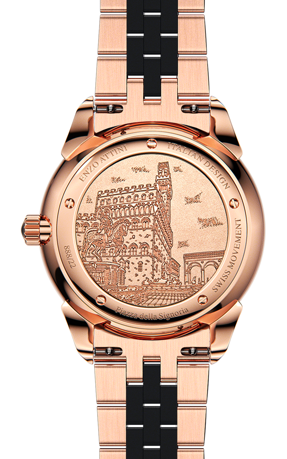Piazza della Signoria - President Bracelet / Swiss Movement.