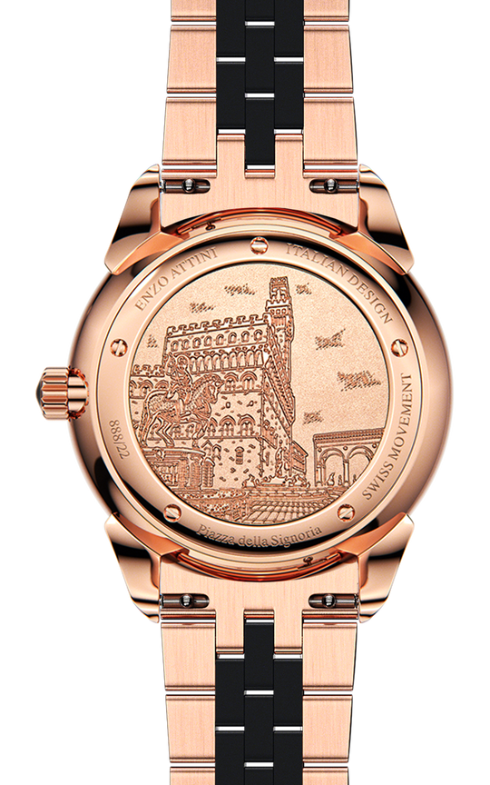 Piazza della Signoria - President Bracelet / Swiss Movement.