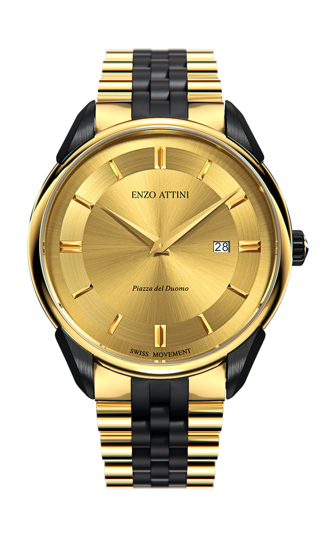 Piazza del Duomo, Milano - President Bracelet / Swiss Movement.