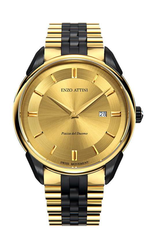 Piazza del Duomo, Milano - President Bracelet / Swiss Movement.