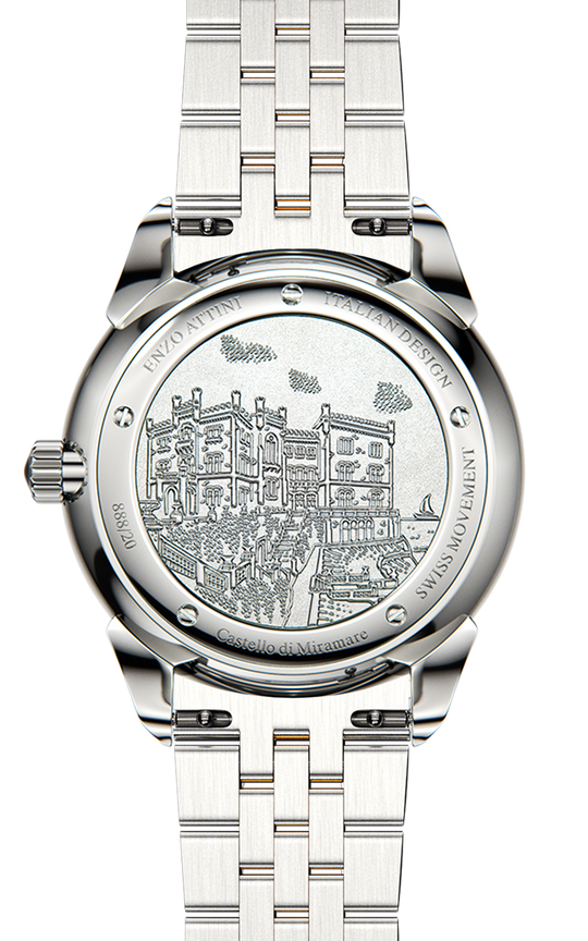 Castello di Miramare - President Bracelet / Swiss Movement