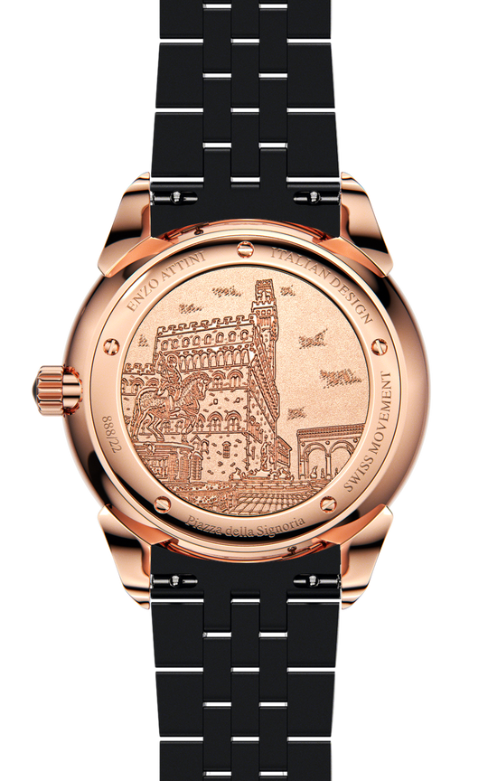 Piazza della Signoria - President Bracelet / Swiss Movement