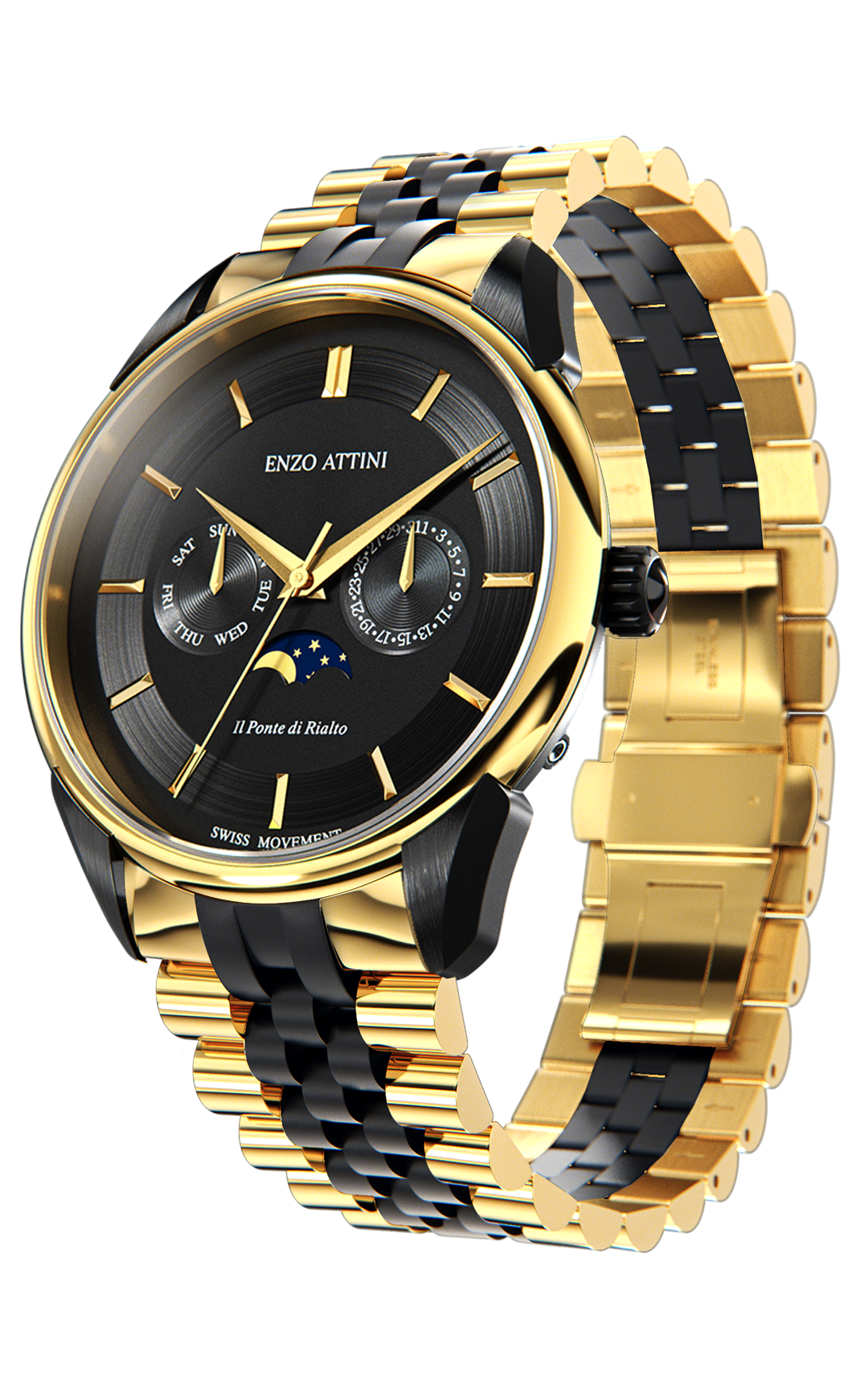 il Ponte di Rialto, Venezia - President Bracelet / Swiss Movement.