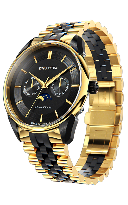il Ponte di Rialto, Venezia - President Bracelet / Swiss Movement.