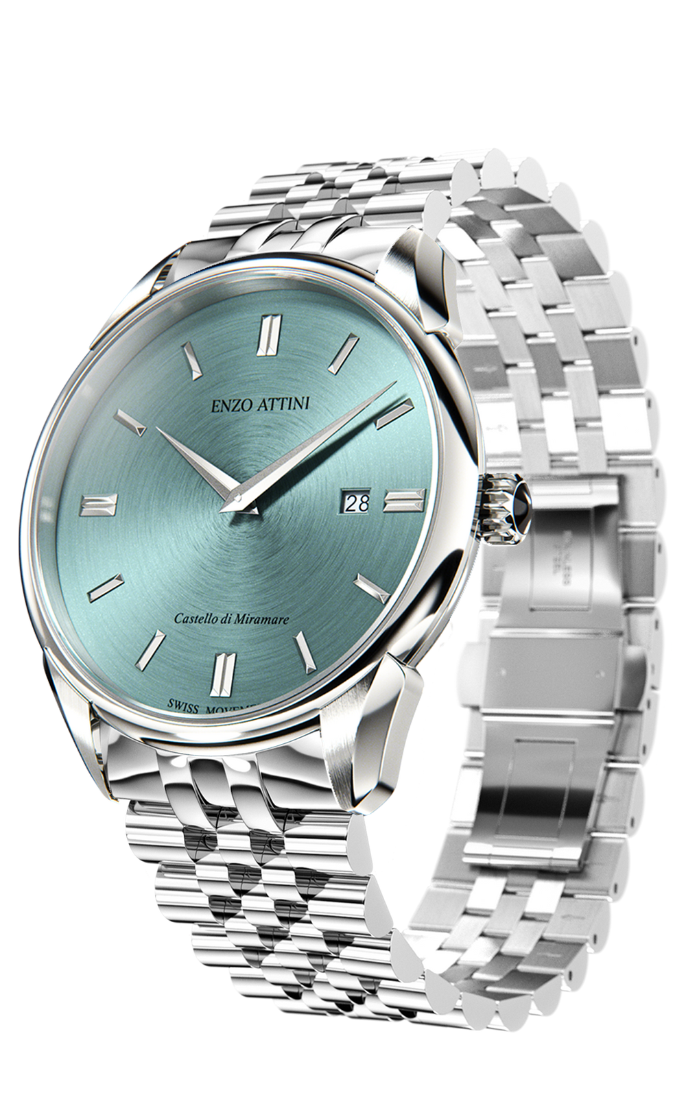 Castello di Miramare - President Bracelet / Swiss Movement