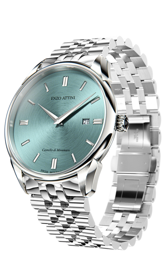 Castello di Miramare - President Bracelet / Swiss Movement