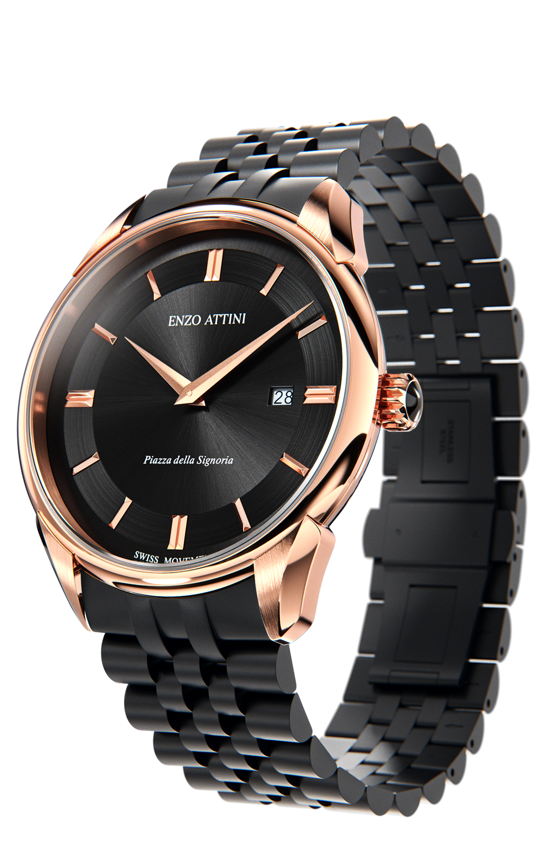 Piazza della Signoria - President Bracelet / Swiss Movement