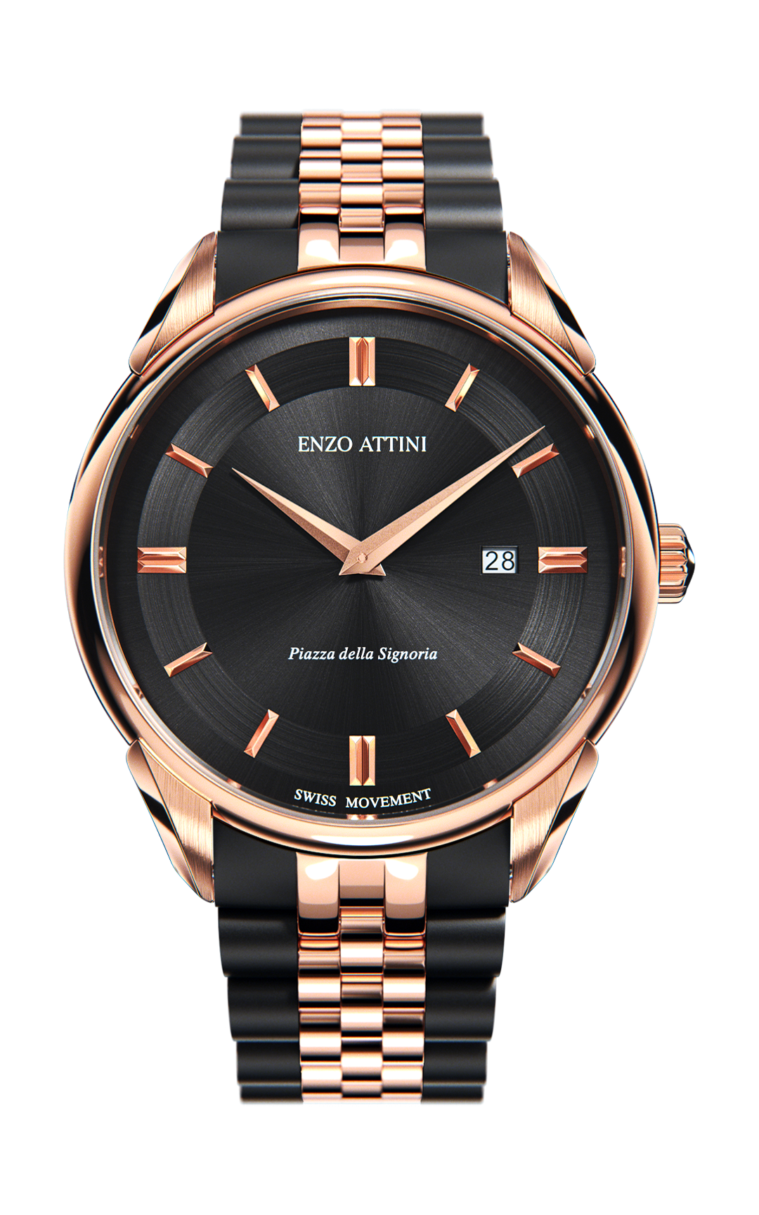 Piazza della Signoria - President Bracelet / Swiss Movement.