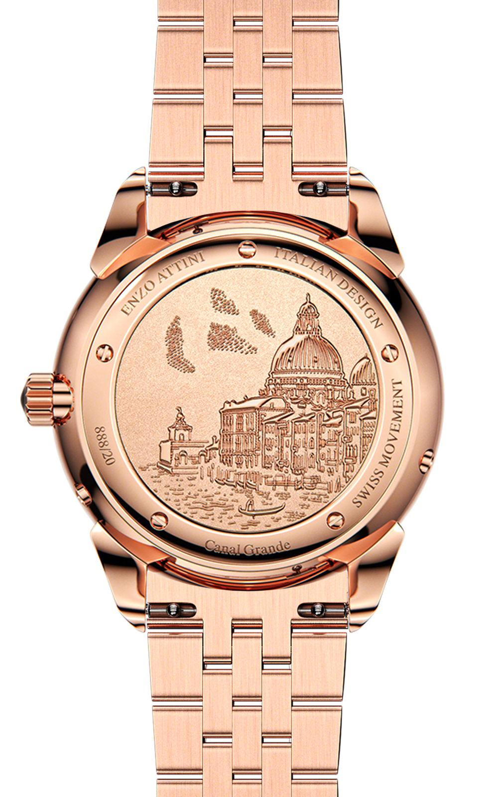 Canal Grande Venezia - President Bracelet / Swiss Movement.