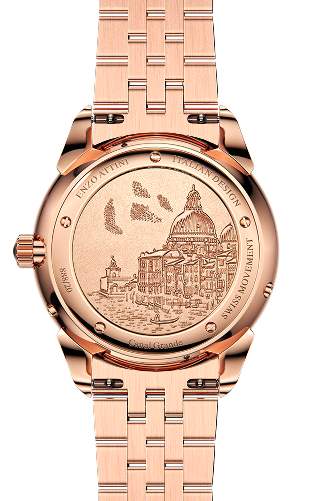 Canal Grande Venezia - President Bracelet / Swiss Movement.