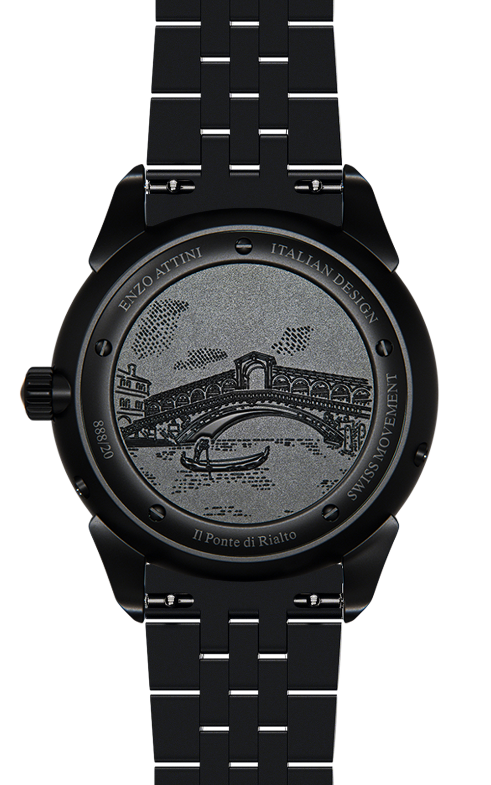 il Ponte di Rialto, Venezia - President Bracelet / Swiss Movement.