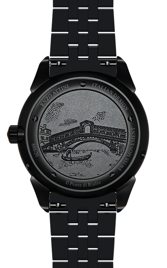 il Ponte di Rialto, Venezia - President Bracelet / Swiss Movement.