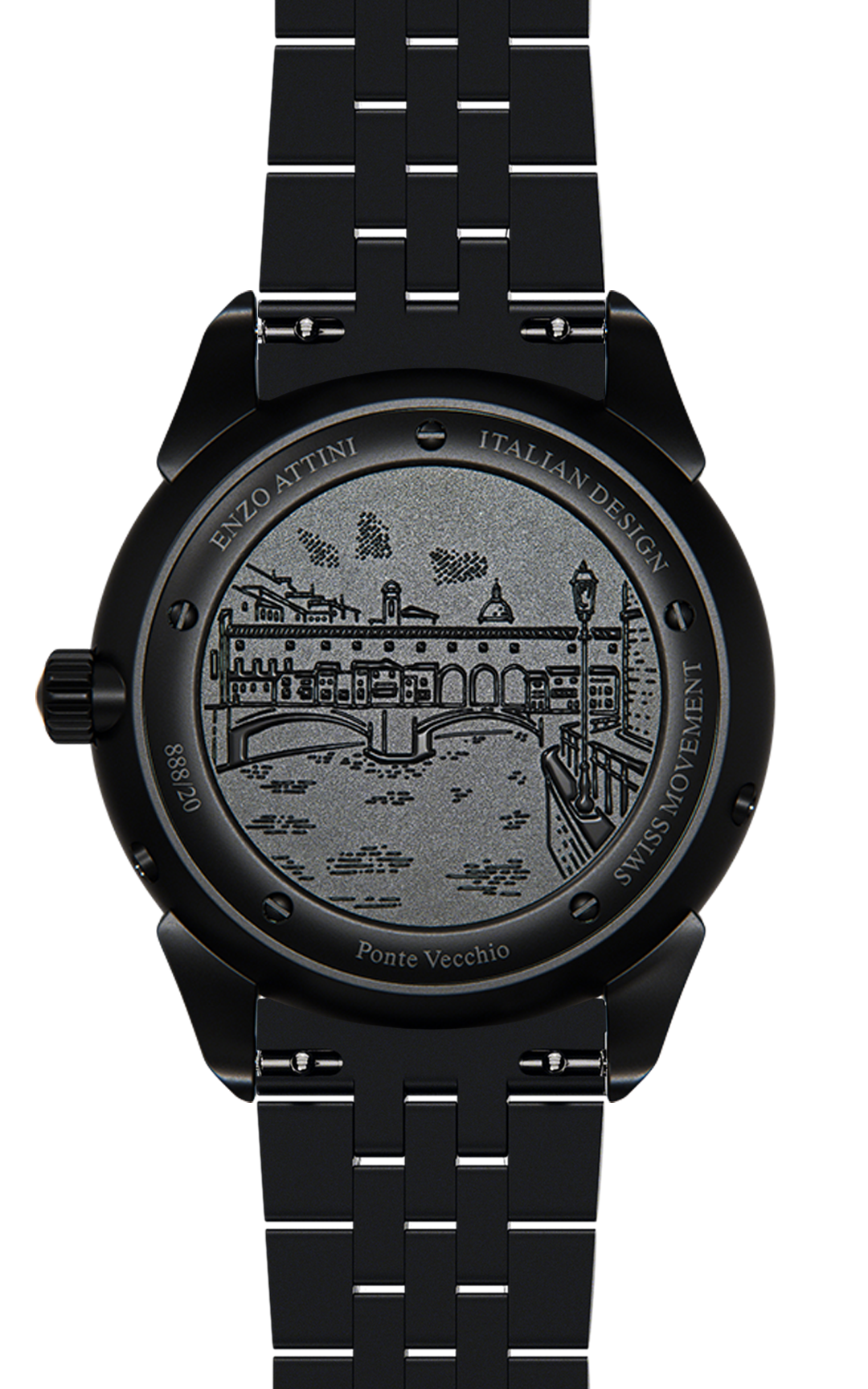 Ponte Vecchio, Firenze - President Bracelet / Swiss Movement.