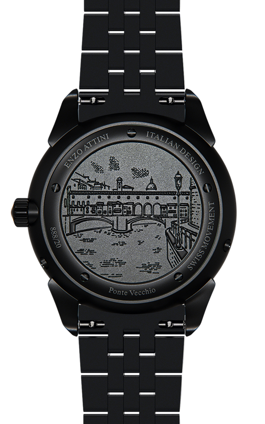 Ponte Vecchio, Firenze - President Bracelet / Swiss Movement.
