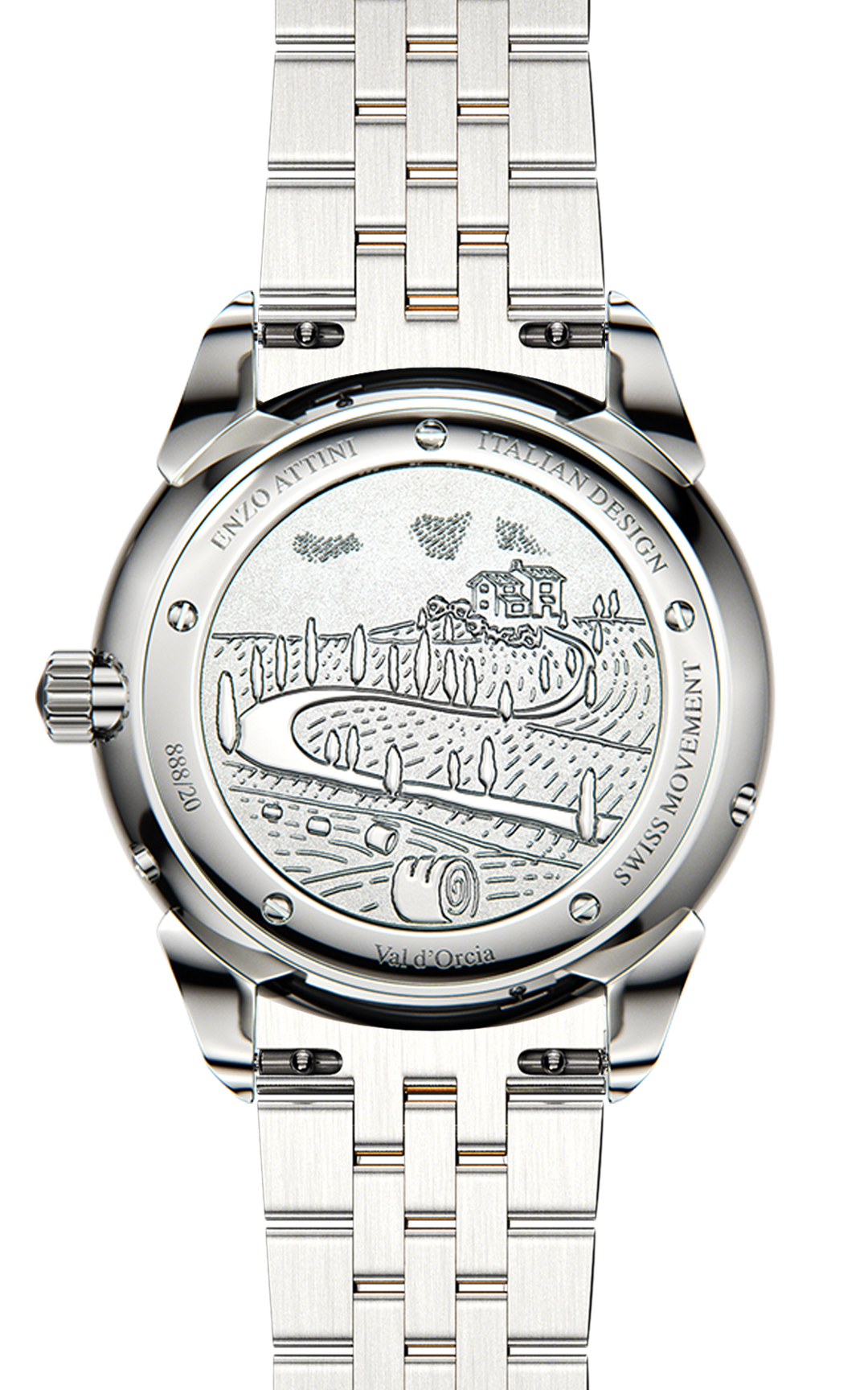 Val d'Orcia - President Bracelet / Swiss Movement