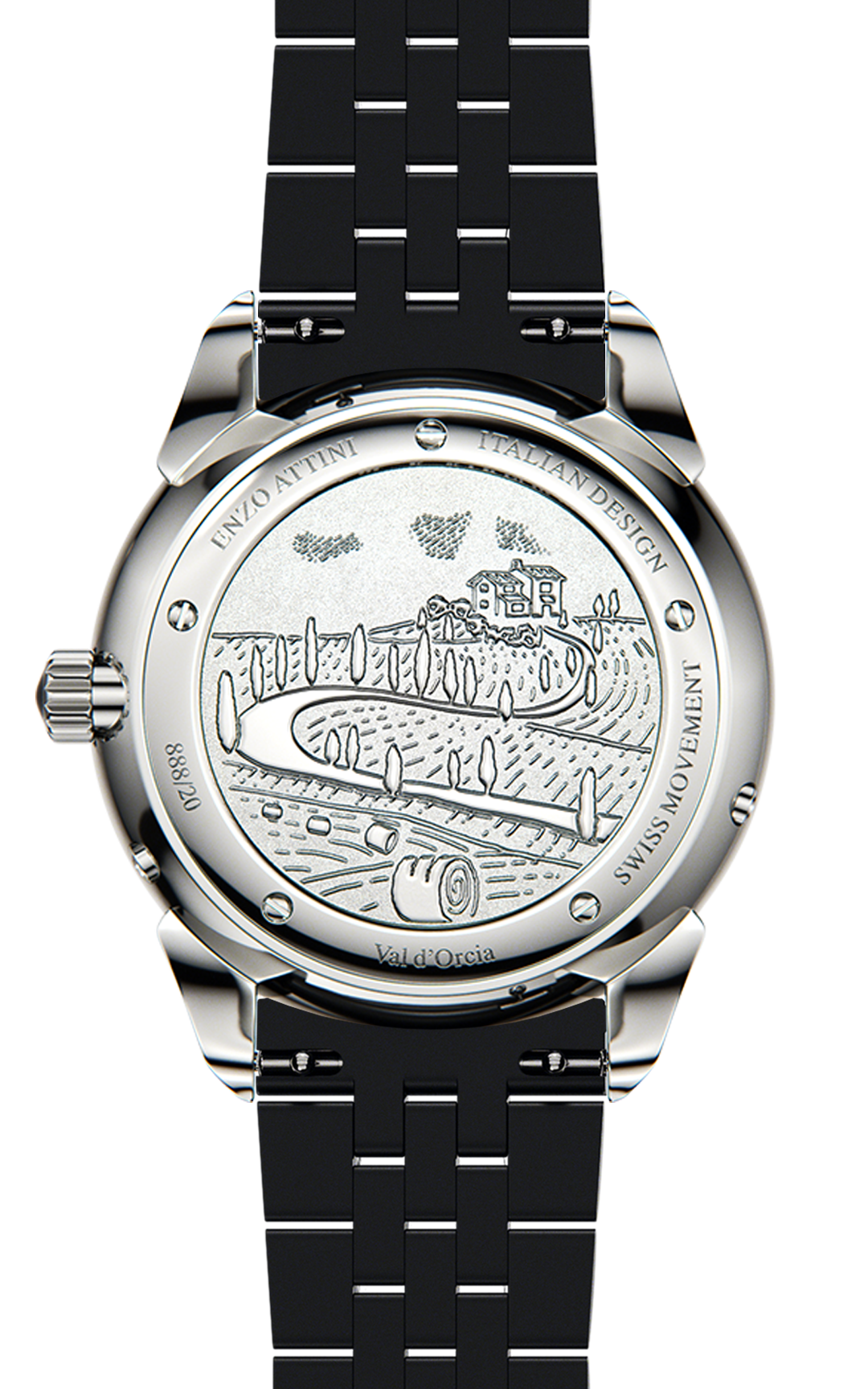 Val d'Orcia - President Bracelet / Swiss Movement