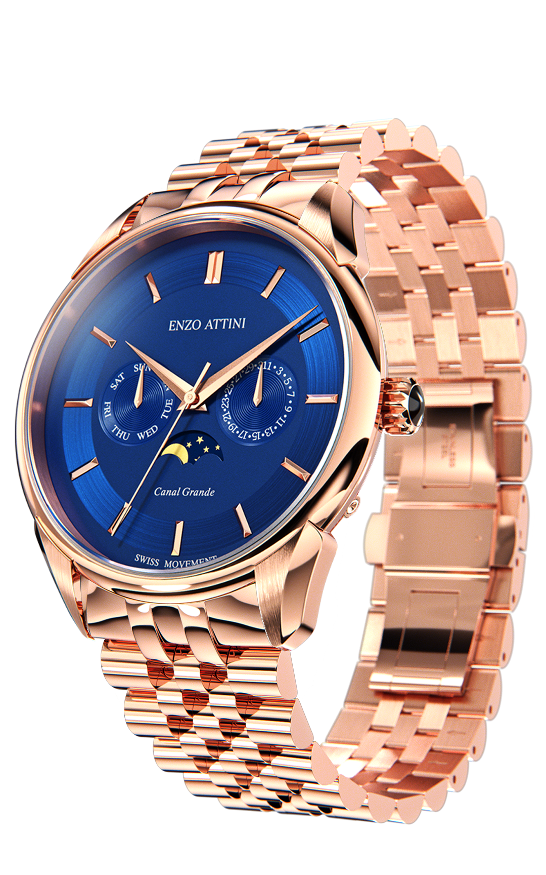 Canal Grande Venezia - President Bracelet / Swiss Movement.