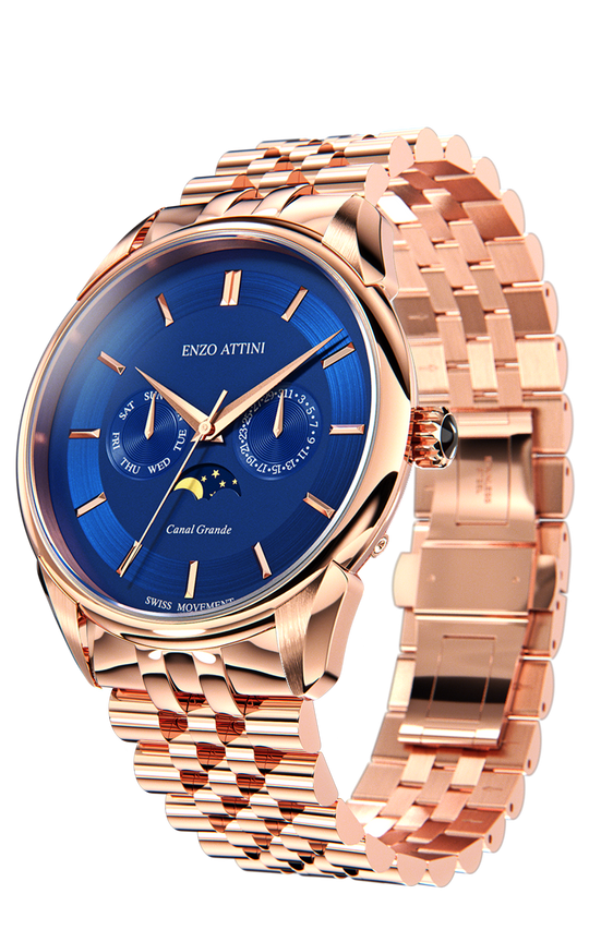 Canal Grande Venezia - President Bracelet / Swiss Movement.