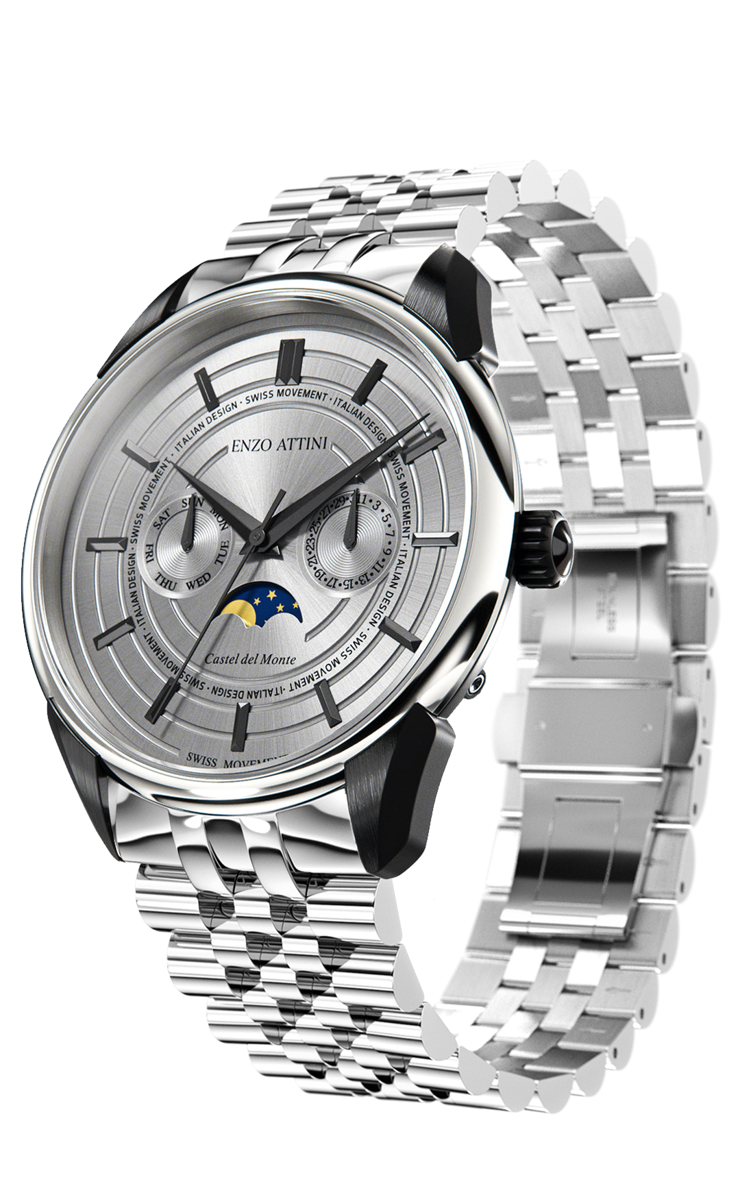 Castel del Monte - President Bracelet / Swiss Movement