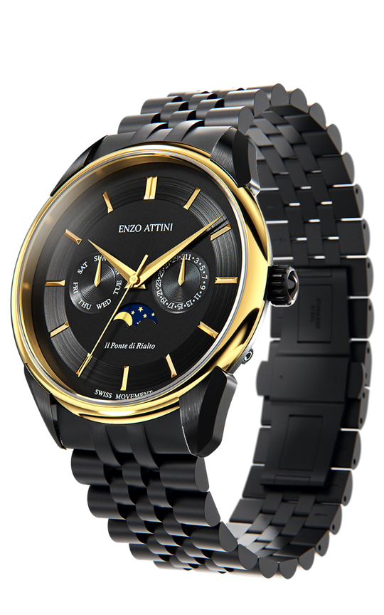 il Ponte di Rialto, Venezia - President Bracelet / Swiss Movement.