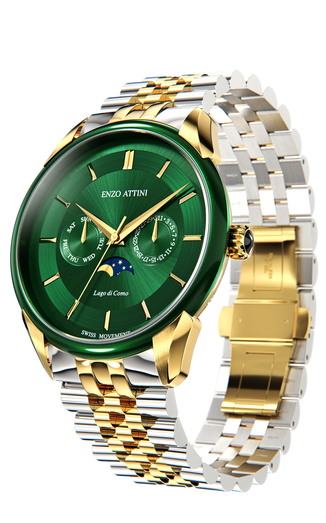 Lago di Como - President Bracelet / Swiss Movement