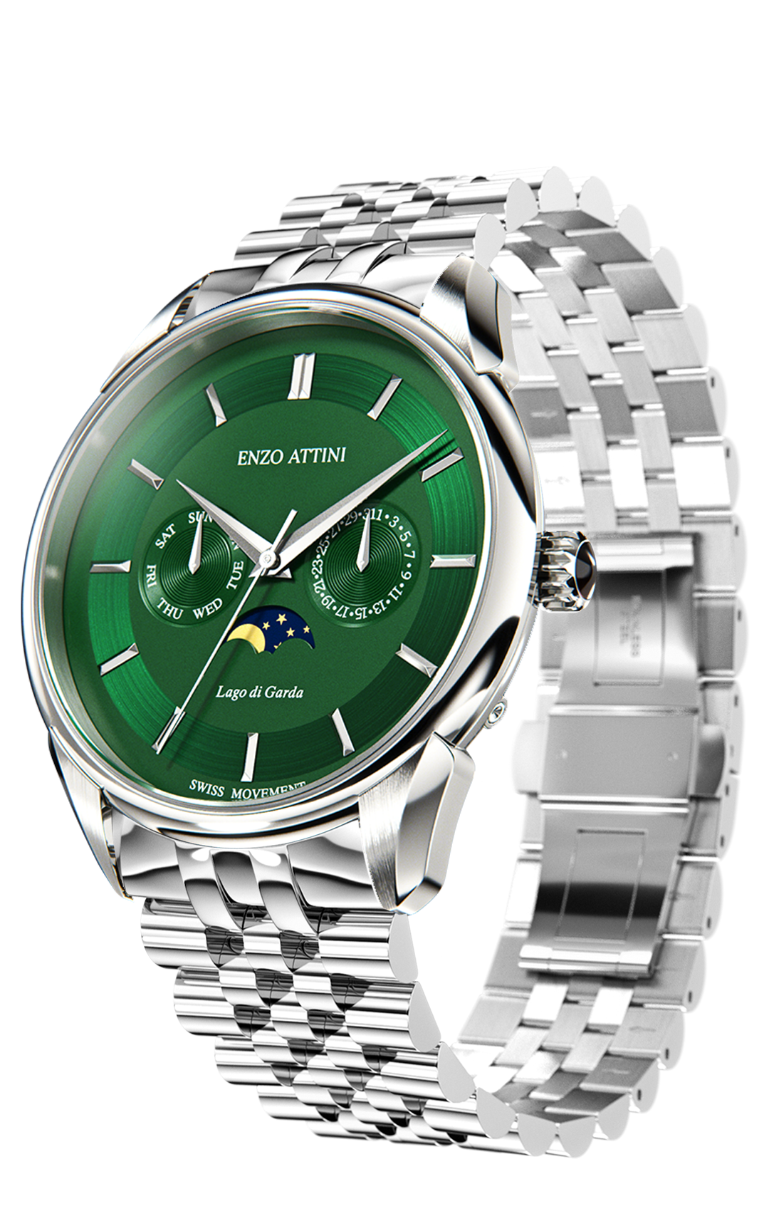 Lago di Garda - President Bracelet / Swiss Movement