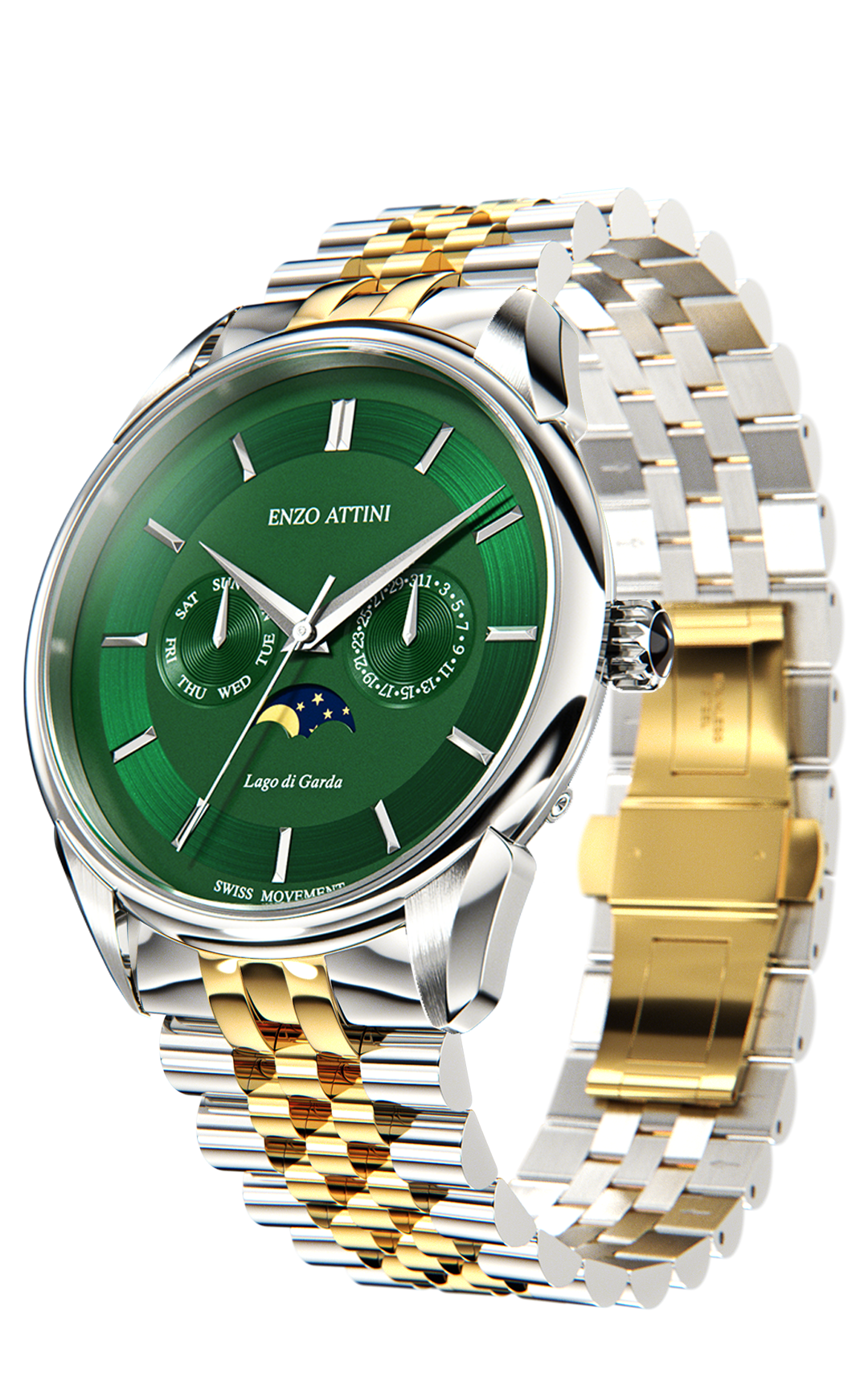 Lago di Garda - President Bracelet / Swiss Movement.